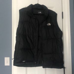 Black North Face Vest
